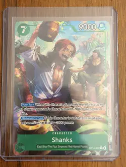 Shanks OP14-027 Alternate Art Foil | One Piece TCG The Azure Sea’s Seven NM - Image 1