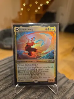 Avatar Aang / Aang, Master of Elements - Avatar: The Last Airbender FOIL MTG - Image 1