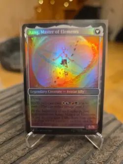 Avatar Aang / Aang, Master of Elements - Avatar: The Last Airbender FOIL MTG - Image 2