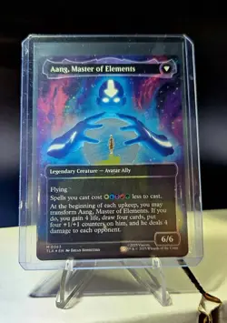 MTG Avatar Aang/Aang, Master Of Elements #0363 Avatar TLA Raised Foil - Image 2