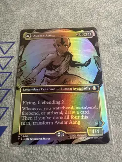 Avatar Aang/Aang, Master of Elements (Borderless) MTG Mythic Foil - Image 1