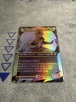 Avatar Aang/Aang, Master of Elements (Borderless) MTG Mythic Foil - Image 5