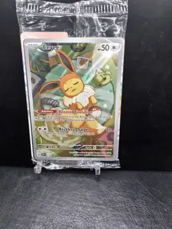 Sealed Pokemon Eevee 173 Prismatic Evolutions SV Scarlet Violet Promo Rare Card - Image 1