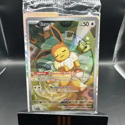 Sealed Pokemon Eevee 173 Prismatic Evolutions SV Scarlet Violet Promo Rare Card - Image 1