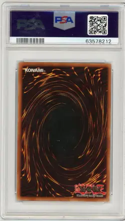 2002 Yu-Gi-Oh! Dark Magician Starter Deck Yugi Ultra Rare SDY-006 PSA 10 Gem - Image 2