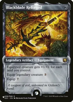 x1 Blackblade Reforged - The List R MTG The List M/NM, English - Image 1