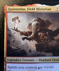 Quintorius, Field Historian 220/275 Uncommon Strixhaven: School Of Mages MTG - Image 2