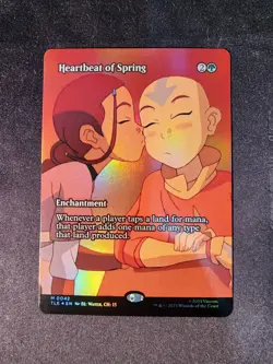 Heartbeat of Spring (Borderless) Avatar: The Last Airbender: Eternal-Legal Foil - Image 1