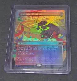 Spectator Seating Borderless Foil Commander Masters MTG - Image 1