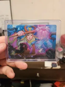 Stoic Grove-Guide 25/54 MTG Lorwyn Eclipsed Art Series Gold Signature Card - Image 1