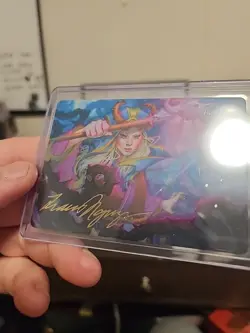 Stoic Grove-Guide 25/54 MTG Lorwyn Eclipsed Art Series Gold Signature Card - Image 2