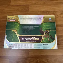 Pokemon TCG: Kleavor VSTAR Premium Collection *New Sealed* 820650851254 - Image 2