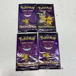 2022-2024 Pokemon Trading Card Trick Or Trade Booster Pack Bundle (Set Of 20) - Image 3
