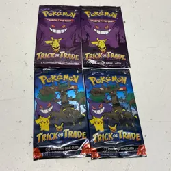 2022-2024 Pokemon Trading Card Trick Or Trade Booster Pack Bundle (Set Of 20) - Image 4