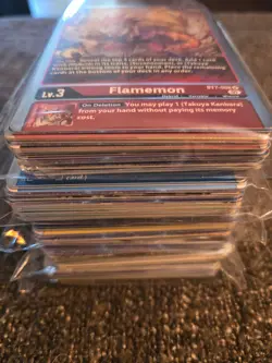 170 Card Modern & Vintage Digimon Collection Lot BT ST BO EX No Dups Free Ship - Image 1