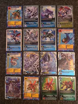 170 Card Modern & Vintage Digimon Collection Lot BT ST BO EX No Dups Free Ship - Image 4