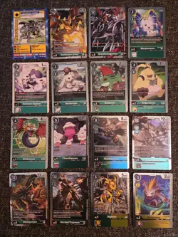 170 Card Modern & Vintage Digimon Collection Lot BT ST BO EX No Dups Free Ship - Image 5