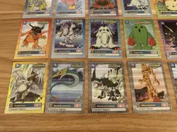 Digimon Prism Card Lot 32 Cards Original Anime Characters Holo Collection - Image 3