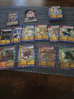 39 Card Vintage Digimon CCG Collection Lot BO MO TB Rare Holos Promos - Image 1