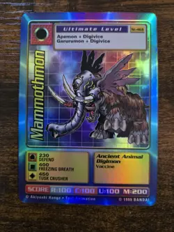 39 Card Vintage Digimon CCG Collection Lot BO MO TB Rare Holos Promos - Image 2