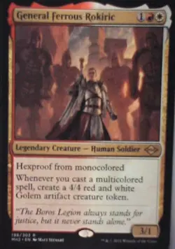 General Ferrous Rokiric - Modern Horizons 2: #198, Magic: The Gathering Nm C277 - Image 1