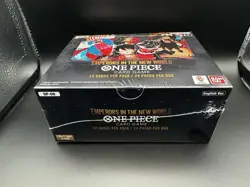 ONE PIECE EMPERORS IN THE NEW WORLD ENGLISH BOOSTER BOX OP-09 Mint New Sealed - Image 2