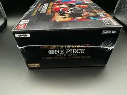 ONE PIECE EMPERORS IN THE NEW WORLD ENGLISH BOOSTER BOX OP-09 Mint New Sealed - Image 3