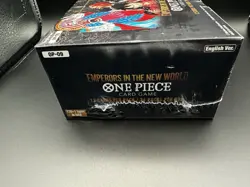 ONE PIECE EMPERORS IN THE NEW WORLD ENGLISH BOOSTER BOX OP-09 Mint New Sealed - Image 5