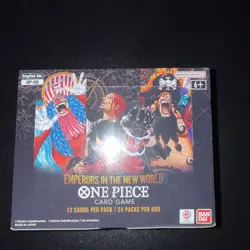 ONE PIECE EMPERORS IN THE NEW WORLD ENGLISH BOOSTER BOX OP-09 Mint New Sealed - Image 1