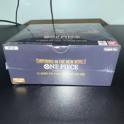 ONE PIECE EMPERORS IN THE NEW WORLD ENGLISH BOOSTER BOX OP-09 Mint New Sealed - Image 2