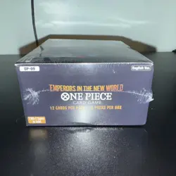 ONE PIECE EMPERORS IN THE NEW WORLD ENGLISH BOOSTER BOX OP-09 Mint New Sealed - Image 5
