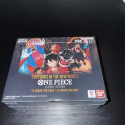 ONE PIECE EMPERORS IN THE NEW WORLD ENGLISH BOOSTER BOX OP-09 Mint New Sealed - Image 1