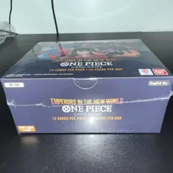 ONE PIECE EMPERORS IN THE NEW WORLD ENGLISH BOOSTER BOX OP-09 Mint New Sealed - Image 4