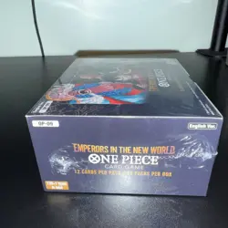 ONE PIECE EMPERORS IN THE NEW WORLD ENGLISH BOOSTER BOX OP-09 Mint New Sealed - Image 5