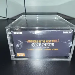 ONE PIECE EMPERORS IN THE NEW WORLD ENGLISH BOOSTER BOX OP-09 Mint New Sealed - Image 5