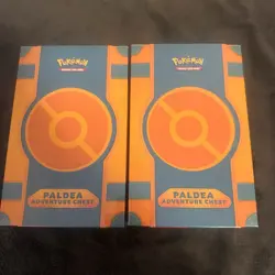 Pokemon TCG 2024 Paldea Adventure Chest , LOT OF 2 BOXES BRAND NEW SEALED - Image 3
