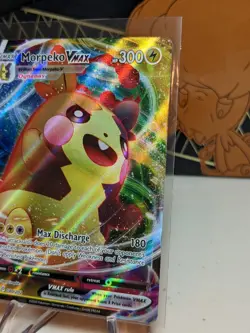 Pokemon TCG: Morpeko VMAX 080/202 Sword & Shield Base Set - Full Ultra Rare - NM - Image 2