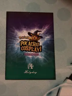 Walking Dead (Pikachu) #E13 Silver Holo Box Hit Electric Pikachu Cosplay Pokemon - Image 2