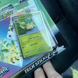 Pokemon TCG Prismatic Evolutions Tech Sticker Collection Set Lot Of 3 Sealed New - Image 2