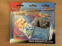 🔥Lot of 5 Pokemon TCG Prismatic Evolutions Tech Sticker Collection New Sealed🔥 - Image 4