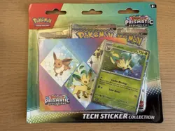 🔥Lot of 5 Pokemon TCG Prismatic Evolutions Tech Sticker Collection New Sealed🔥 - Image 5