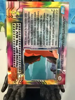 NM Pokemon TOPPS Mewtwo Strikes Back Movie Non Holo Trying Out The New Toy #7 - Image 2