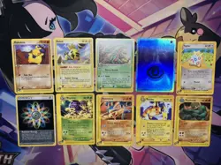 Vintage Pokemon Card Lot - Aquapolis - Skyridge - Base- E-Reader WOTC Lot of 10 - Image 1