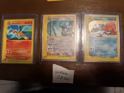 Pokemon Skyridge Aquapolis Expedition Lot Crystal Kingdra Holo Charizard Rare - Image 1
