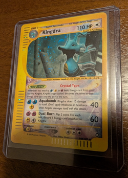 Pokemon Skyridge Aquapolis Expedition Lot Crystal Kingdra Holo Charizard Rare - Image 2