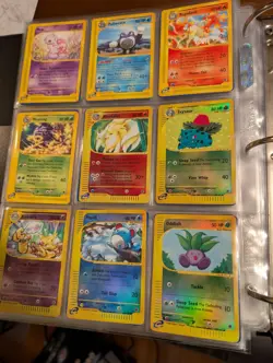 Pokemon Skyridge Aquapolis Expedition Lot Crystal Kingdra Holo Charizard Rare - Image 5