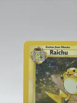 Pokemon TCG - Raichu 14/102 Base Set Holo Rare WOTC 1999 Vintage WoTC LP - Image 3