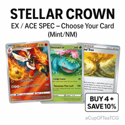 Pokemon TCG Stellar Crown EX / ACE SPEC - Choose Your Card (Mint/NM) - Image 2