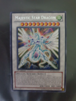 YUGIOH MAJESTIC STAR DRAGON RARE DP10-EN017 1ST ED NM - Image 1