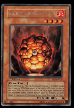 Yugioh Gaia Soul the Combustible Collective RDS-EN028 1st Edition Rare NM - Image 1
